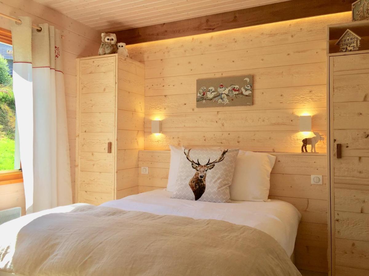 Chalet Le Flocon Bleu - Mauselaine Avec Vue Sur Le Lac De Gerardmer Luaran gambar