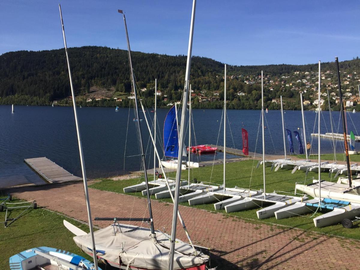 Chalet Le Flocon Bleu - Mauselaine Avec Vue Sur Le Lac De Gerardmer Luaran gambar