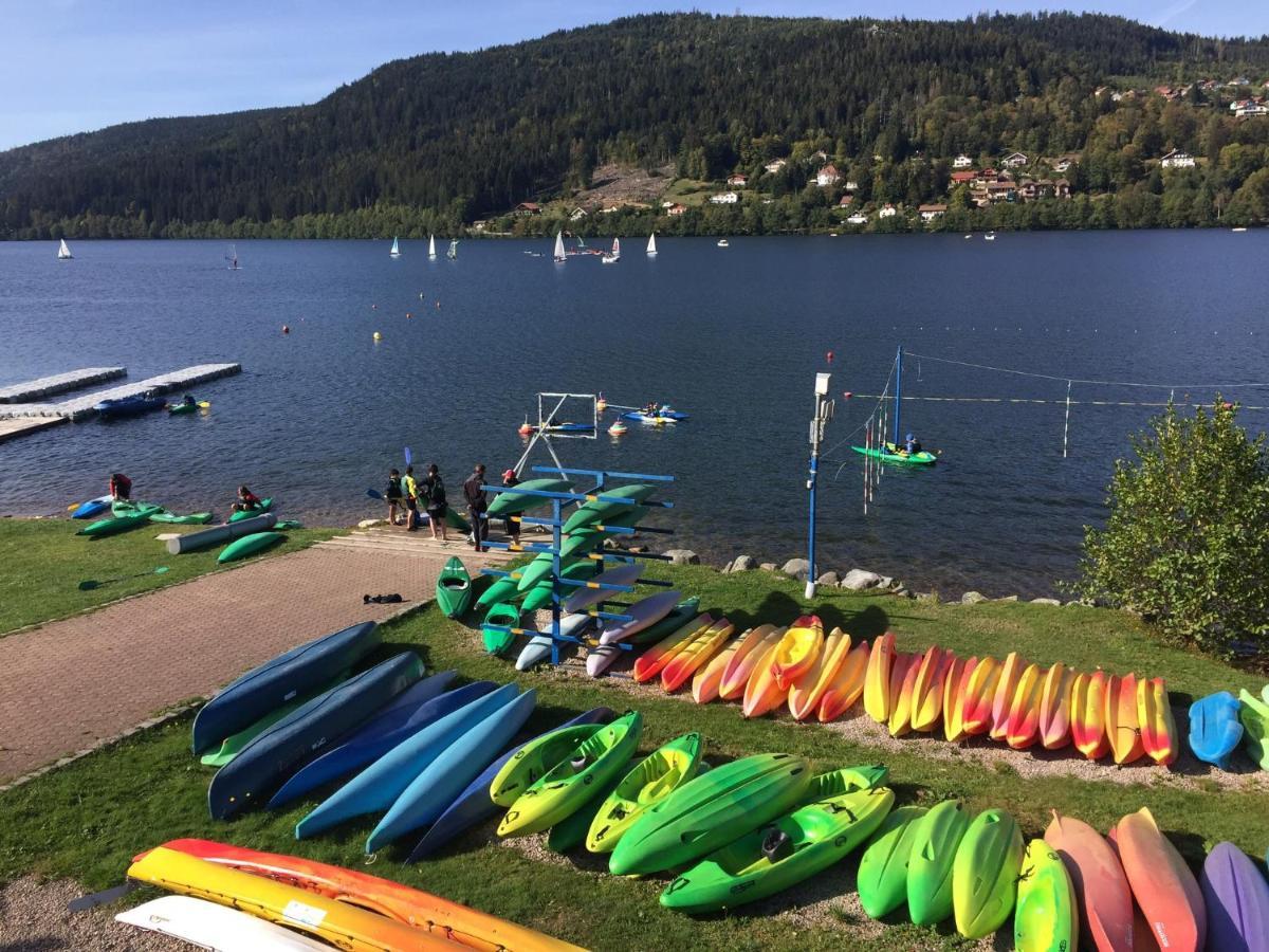 Chalet Le Flocon Bleu - Mauselaine Avec Vue Sur Le Lac De Gerardmer Luaran gambar