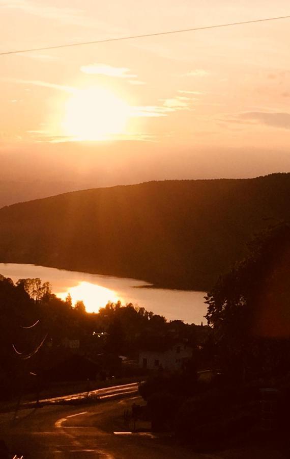 Chalet Le Flocon Bleu - Mauselaine Avec Vue Sur Le Lac De Gerardmer Luaran gambar